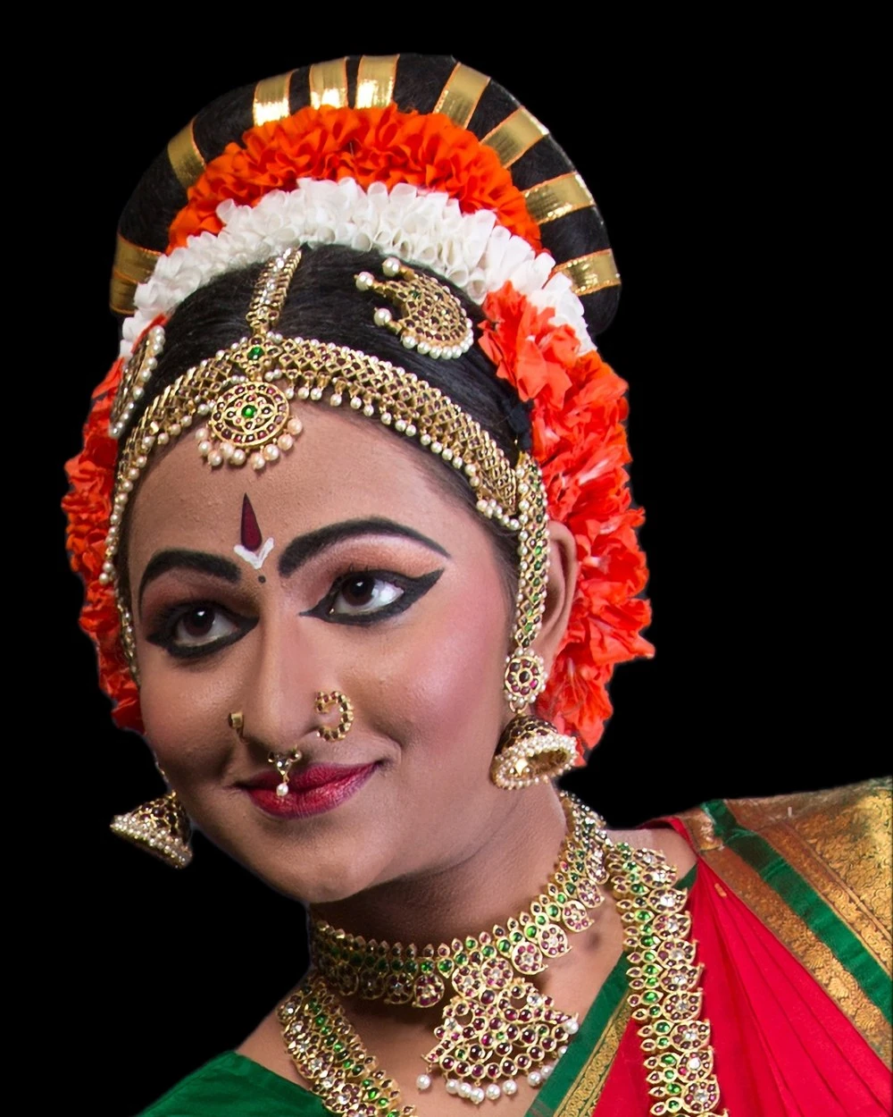Rangapravesam ceremony portrait — Akhila Ankem