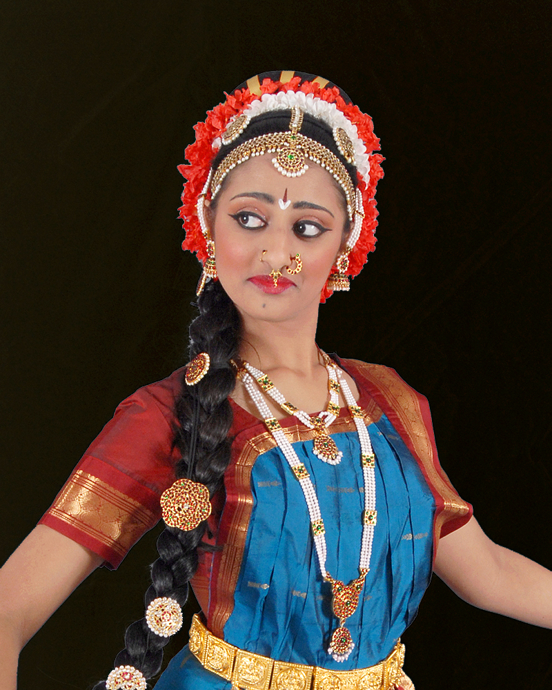 Rangapravesam ceremony portrait — Monica Dharanipragada