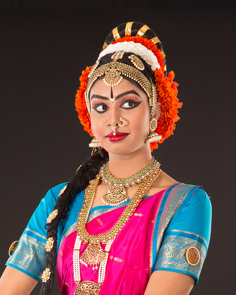 Rangapravesam ceremony portrait — Nikitha Dixith