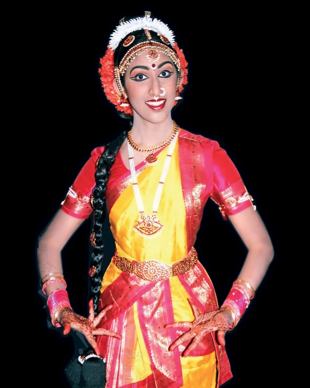 Rangapravesam ceremony portrait — Swathi Varanasi