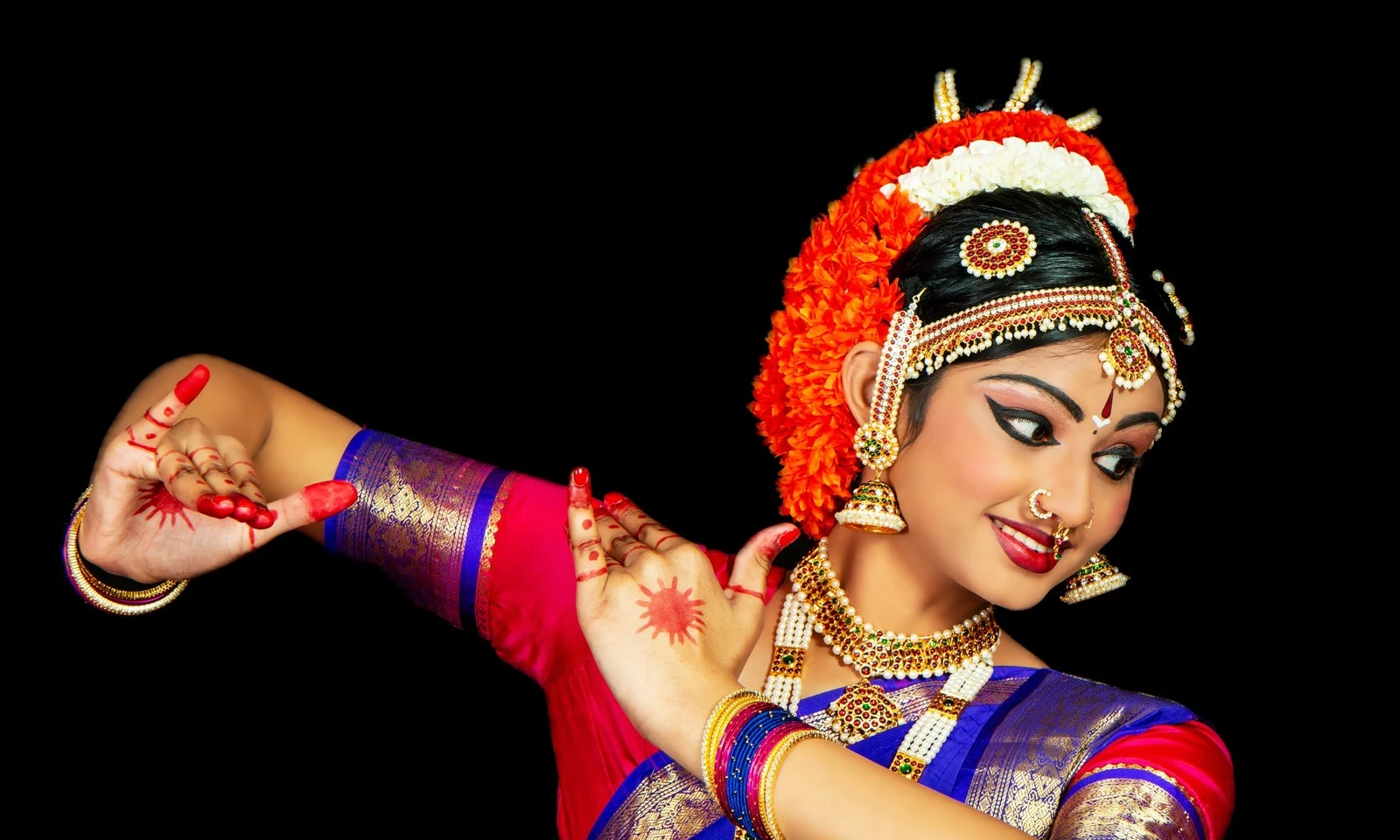 Rangapravesam ceremony portrait — Visishta Gingupally
